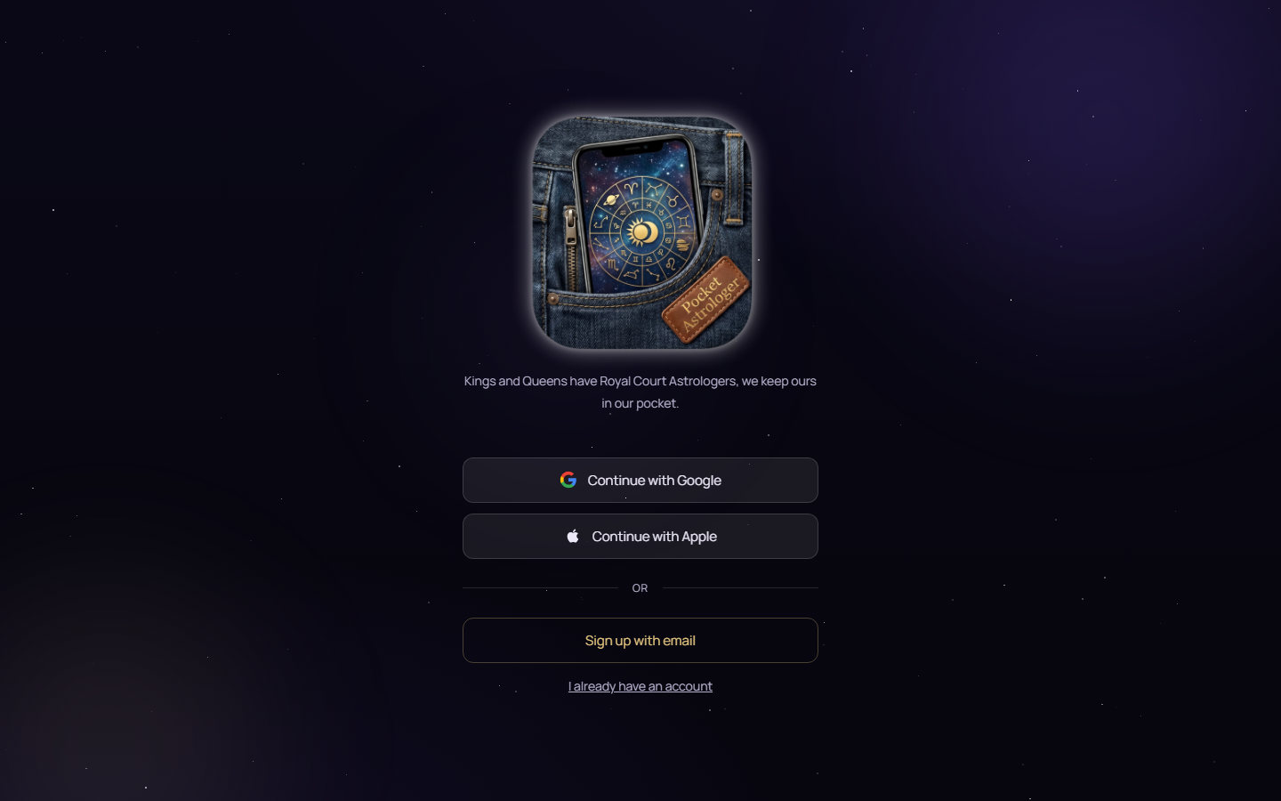 Pocket Astrologer app